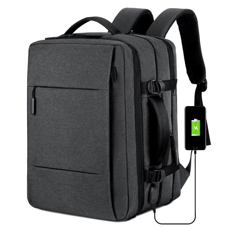 Classic Business Travel Expandable Backpack - StarWorths