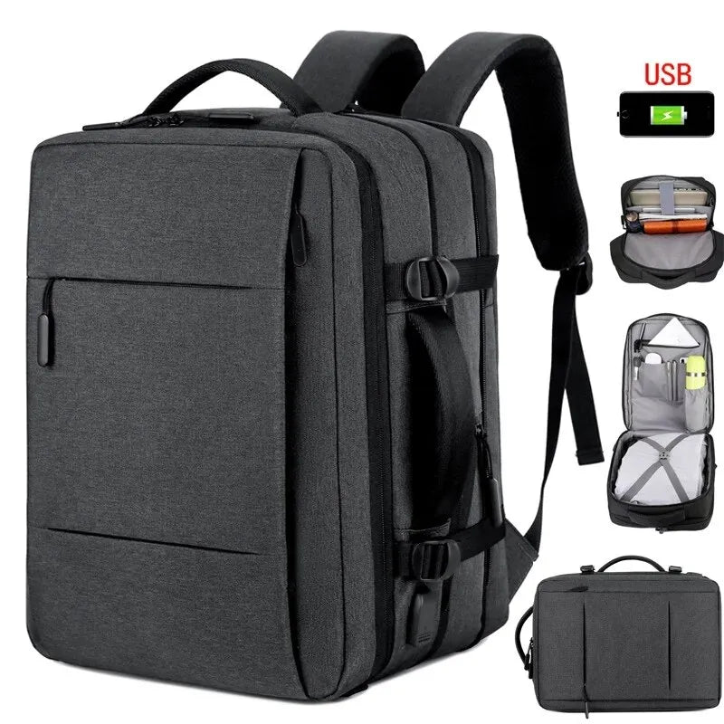 Classic Business Travel Expandable Backpack - StarWorths