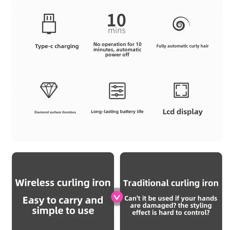 Smart Hair Curler - StarWorths
