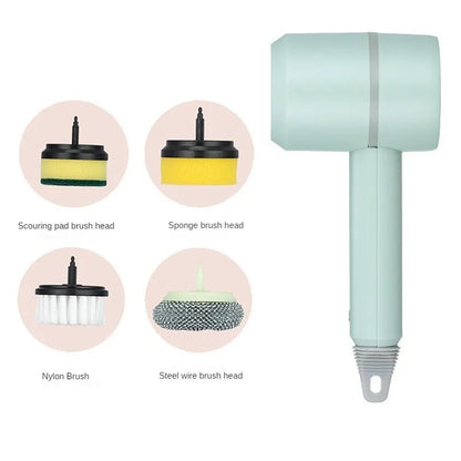 Electric Spin Scrubber 4in1