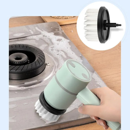 Electric Spin Scrubber 4in1
