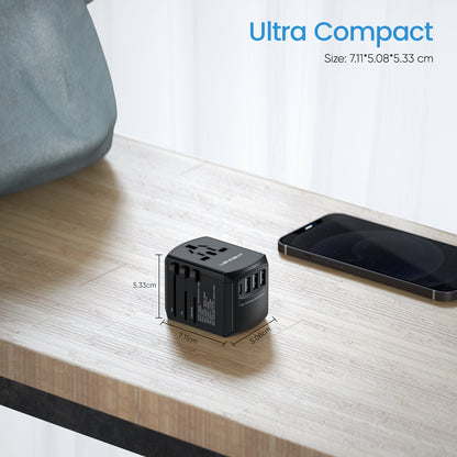 Universal Travel Adapter All-in-One